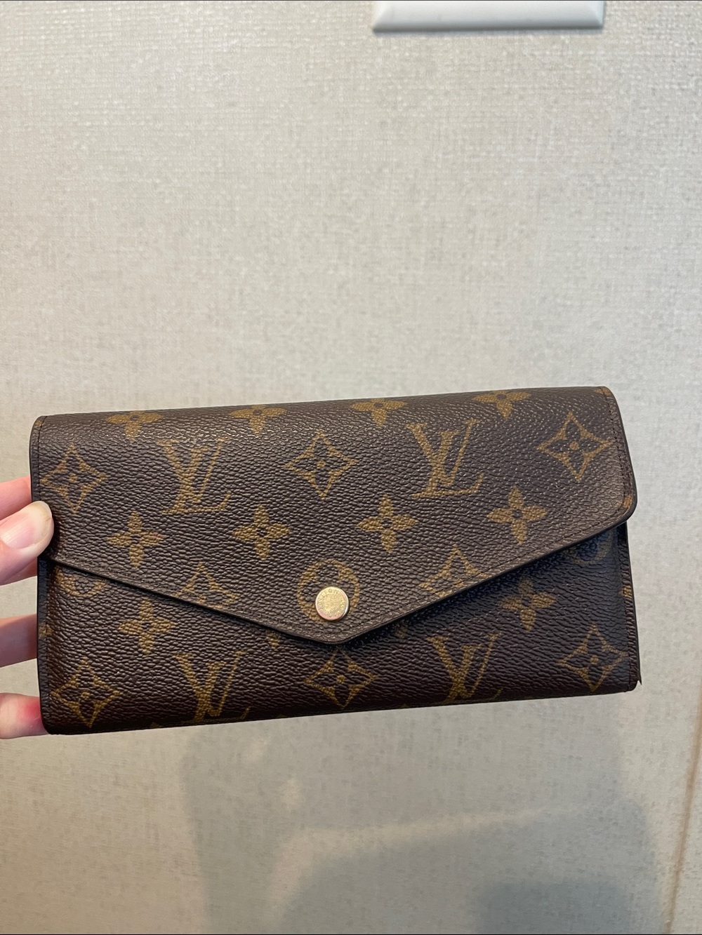 Louis Vuitton Monogram Sarah wallet